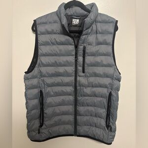 Gray Puffer Vest